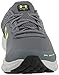 Under Armour Men's Charged Assert 10 Shoes, (101) Gravel/Gravel/Lime Surge, 11 X-Wide