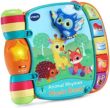 VTech Animal Rhymes Music Book - English Version 2 51sJIQ5RBAL. AC