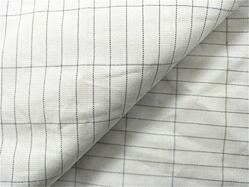 Cotton Fabric Silver Fiber By Connecting To The Earth Or Ground For Conductive Sheet Pillowcase 39 Inch X110 Inch (Beige) #TOP1