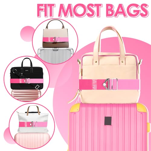 Gutsdoor Cinto de viagem 2 em 1 Alça de bagagem Adicione uma alça de bagagem, alça sobre o cinto, ac