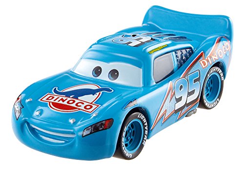Disney Pixar Cars Pull Backs Dinoco Lightning McQueen Vehicle
