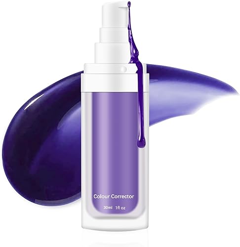 FJNATINH Pasta dental púrpura para blanquear los dientes, pasta dental corrector de color, 1.0 fl oz