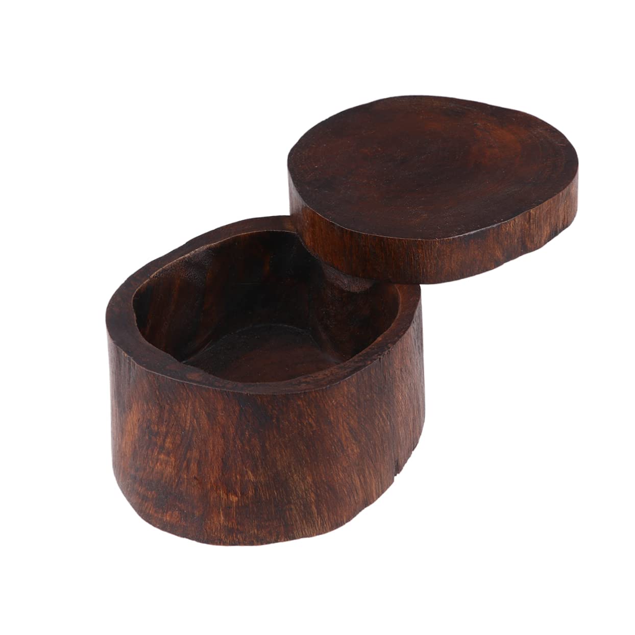 Boîte de rangement bijoux en bois noble au design rétro et finitions soignées
