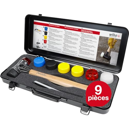 juego de martillos de cara blanda safety