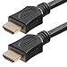 Produktbild Helos HDMI Anschlusskabel-A St/St , highspeed TV Verbindungskabel , Full HD , 4K , UHD , vergoldet , schwarz 1,0m 118869