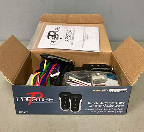 Audiovox Prestige Aps57Z One-Way Remote Start & Keyless Entry System 1500 Feet Range #TOP2