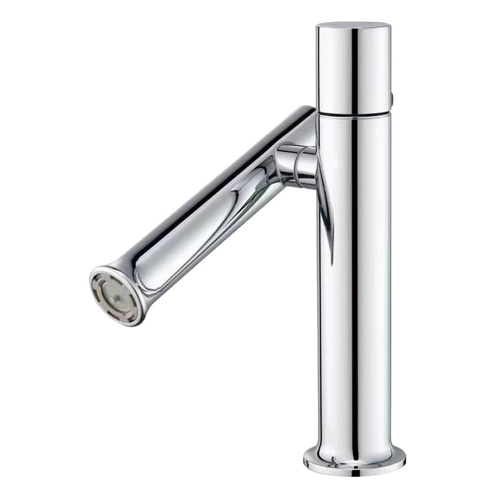Mkyyioed Color2 Bathroom Taps Stainless Steel Bathroom Basin Faucet Hot Cold Mixer 2 Mode Water Outlet Sink Tap Deck Mounted Single Hole(Color2)