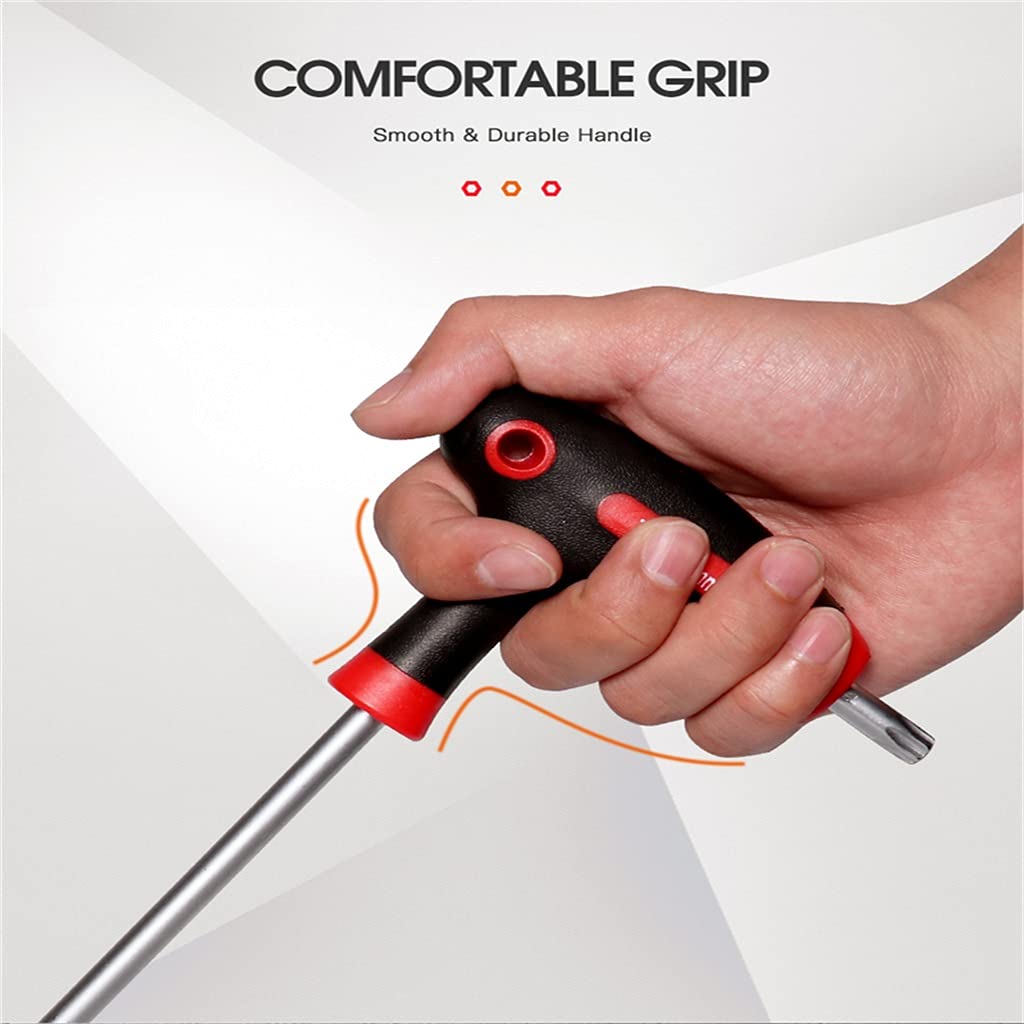 Juego de llaves hexagonales – 10 piezas universal Allen llave y llave de bola destornillador de tuerca para reparación de automóviles y herramientas manuales
