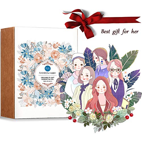 Rainbow Abby Top 24 Essential Oil Set(Rose,Jasmine,Lavender,Sandalwood,Vanilla,Chamomile,Orange,Lemon,Bergamot,Lemongrass,Eucalyptus,Cinnamon,Frankincense,Myrrh And Others) #TOP7