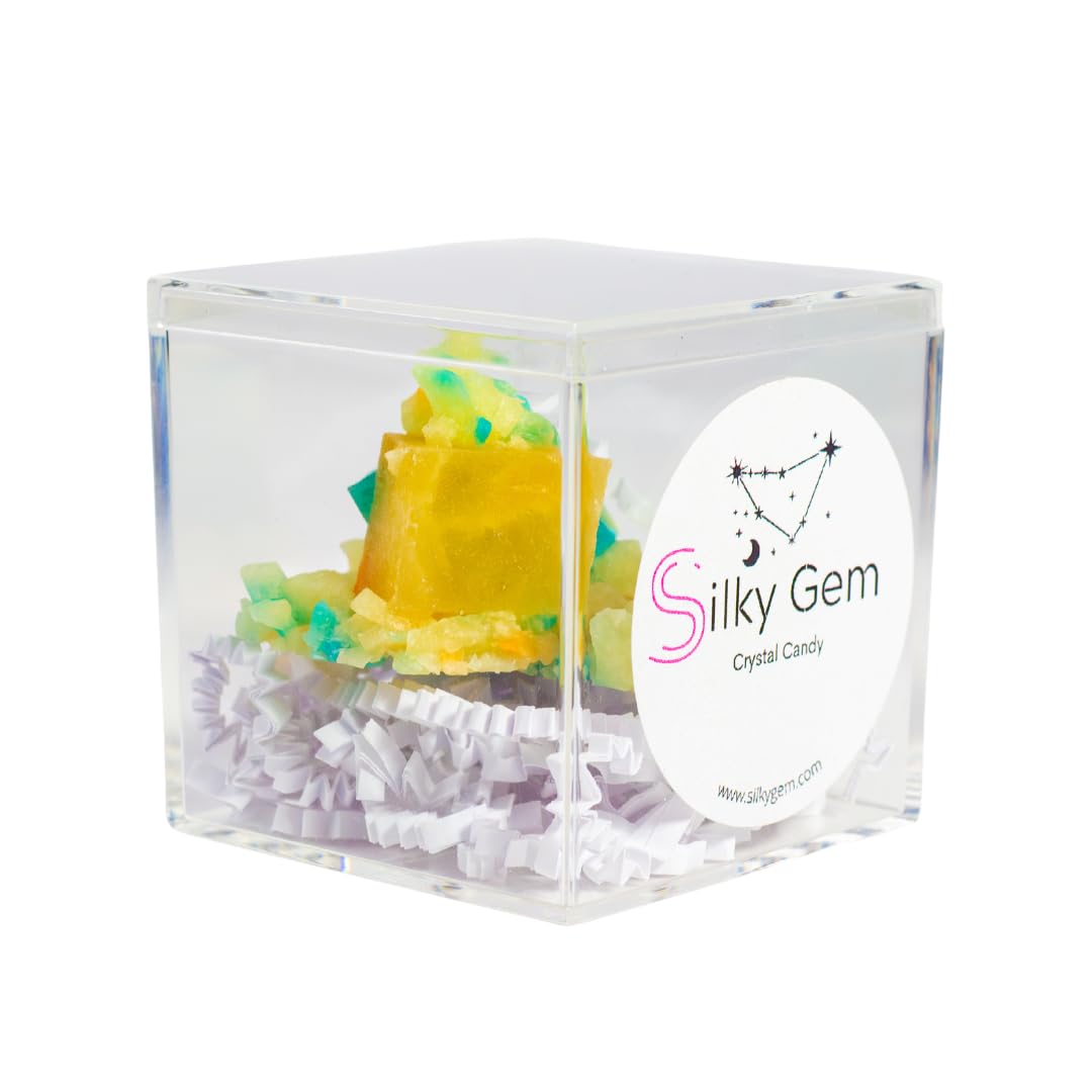 The Jewel Box Kohakutou Crystal Candy, One Flavored, Edible Gem, Edible Crystal, ASMR, Vegan Candy Pineapple, Christmas candy