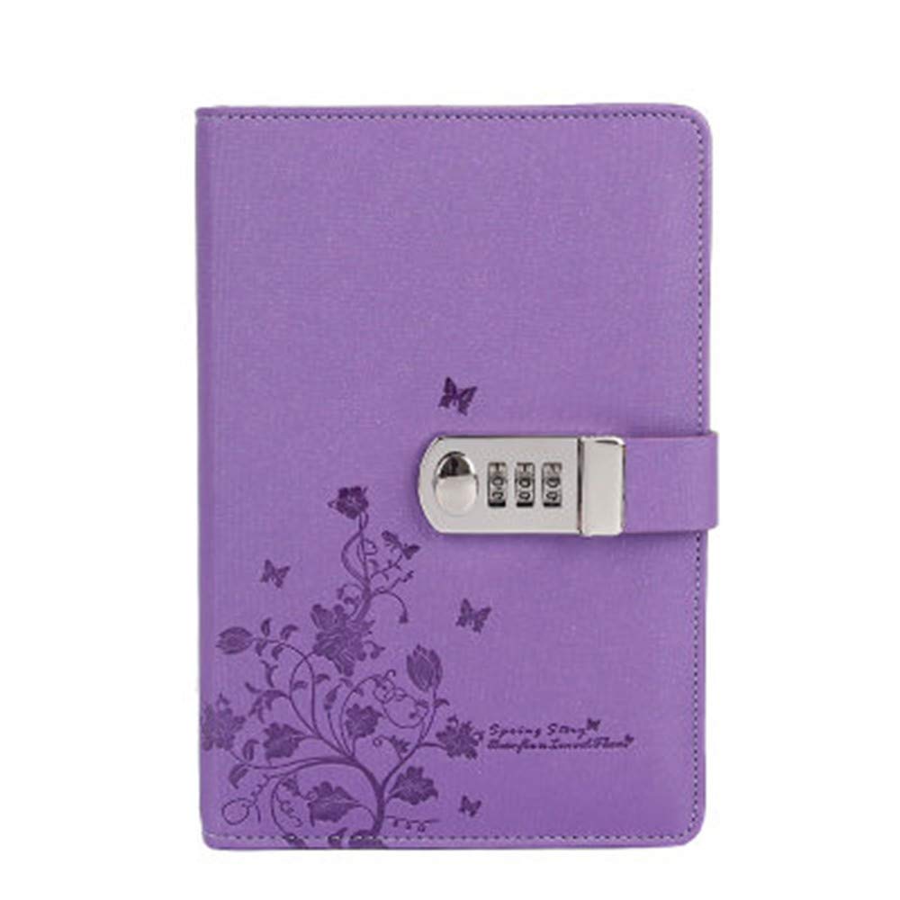 Locking Diary Combination Lock Journal Diary With Lock Digital Password