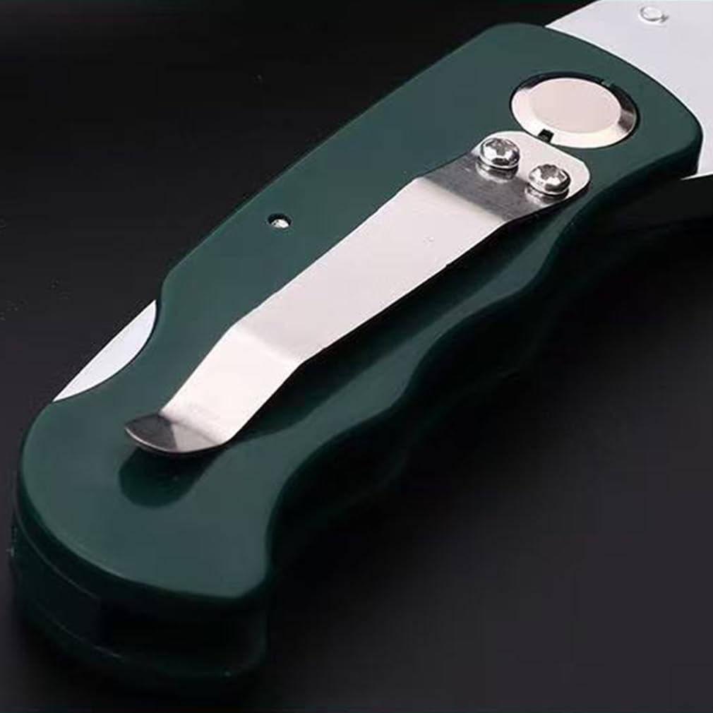 Folding Utility Knife, for Box Cutter for Cartons, Cardboard and Boxes(Green)