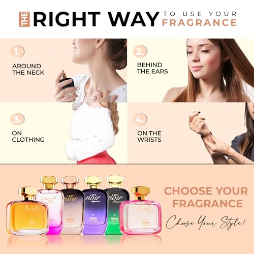 Image of French Factor Soul Luxury Perfume For Women Long Lasting Eau De Parfum With Floral And Musk Notes Gift For Girls Made in India (Pack of 1, 100ml)