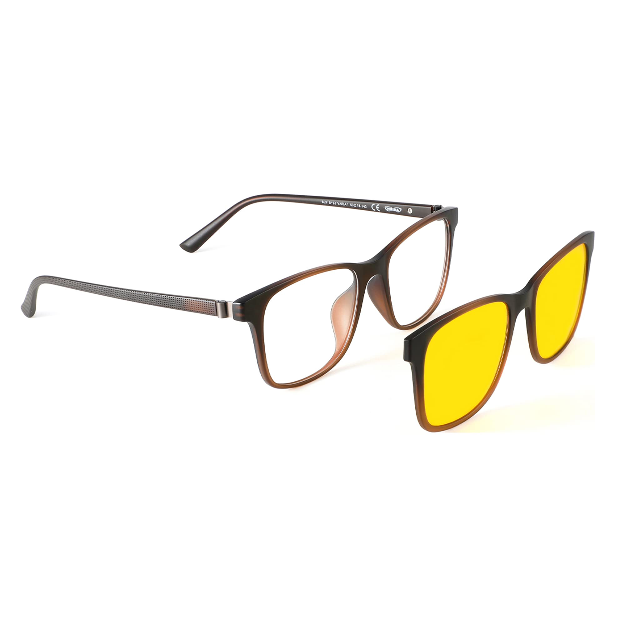 PRiSMA VARiA 1 - okulary z filtrem przednim magnetycznym światłem niebieskim EASY90 - do gier i TV - bluelightprotect - VA1702