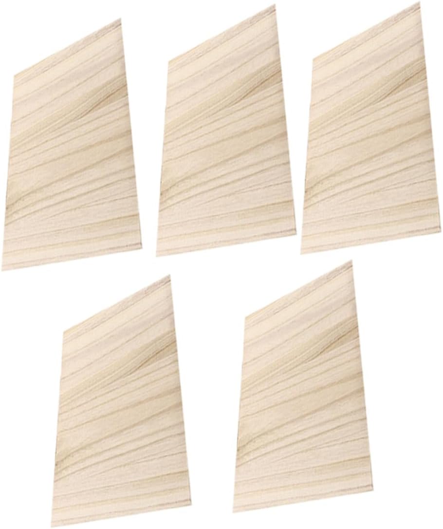 5pcs Taekwondo Breaking Boards Wood Skill Practice Punching Boards 1.5cm Thick Portable Martial Arts Target Equipment for Karate and Taekwondo Practice