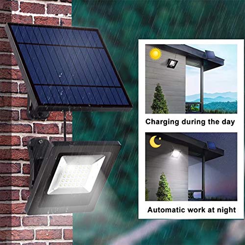 Awanber Solar Powered Lights Outdoor, Bright White Light Ip65 Waterproof Auto Dusk To Dawn 350° Adjustable Solar Security Flood Lights For Barn, Garden, Garage, Pathway, Yard, Patio, Lawn, Balcony #TOP3