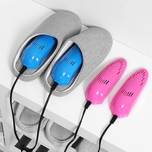 Secador eléctrico portátil para pies y calzado azul miniatura 2