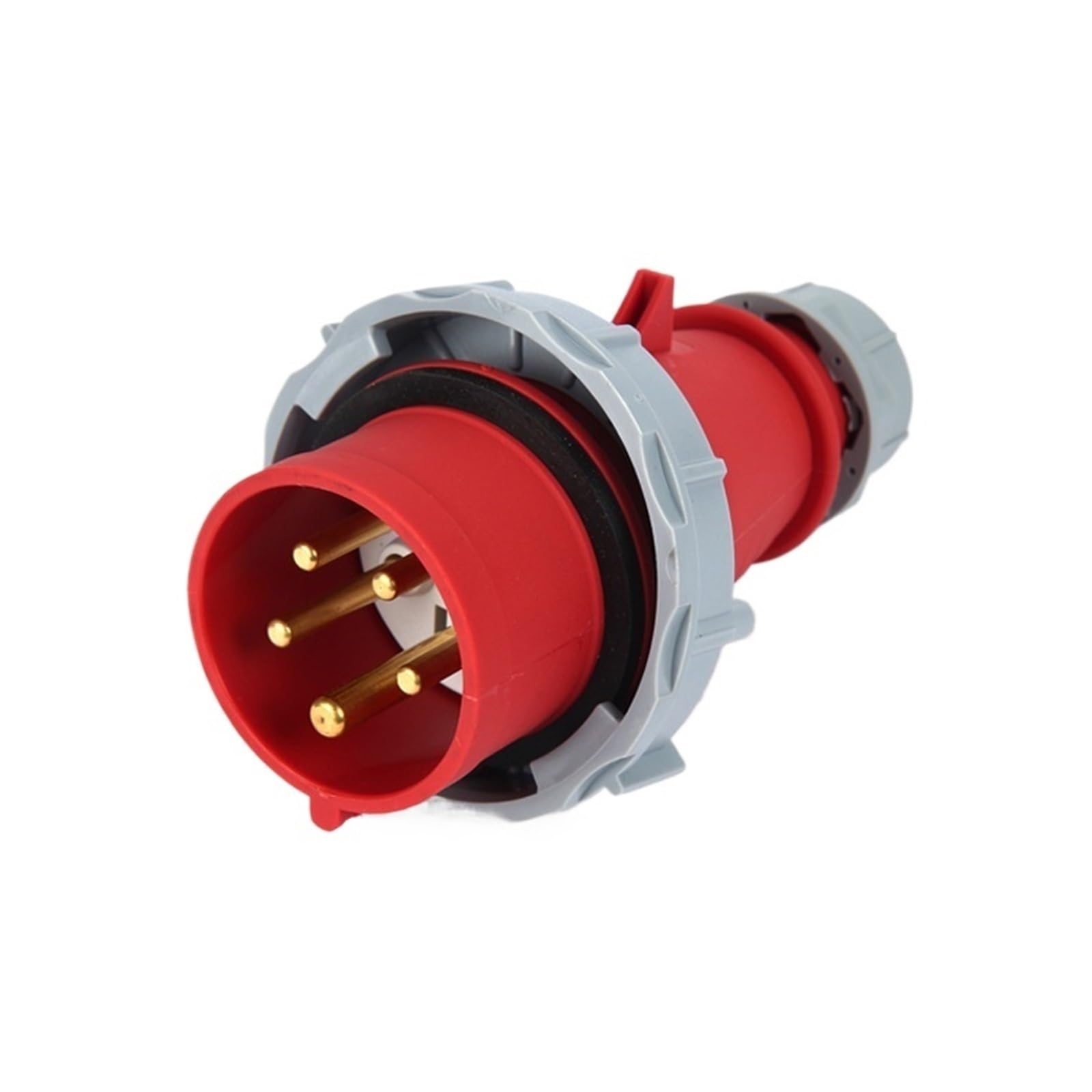 Conector industrial IP67 32A de 5 polos para corrientes trifásicas de 380V