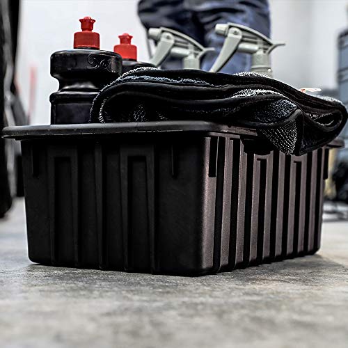 SGCB Deluxe Utility Caddy Organizer DIY Divided Plastic Shower Caddy Basket Storage Tote Portable 6 Compartment Bucket Shower Cleaning Janitorial Caddy Large Capacity For Shower Supplies w/ 6 Dividers - Thumbnail 4