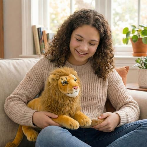 Image of Tabitha Stuffed Toys-Ultra Soft Plush Toy for Kids | Birthday Gifts for Kids and Girls | (32 Cm Lion Plush Toy)