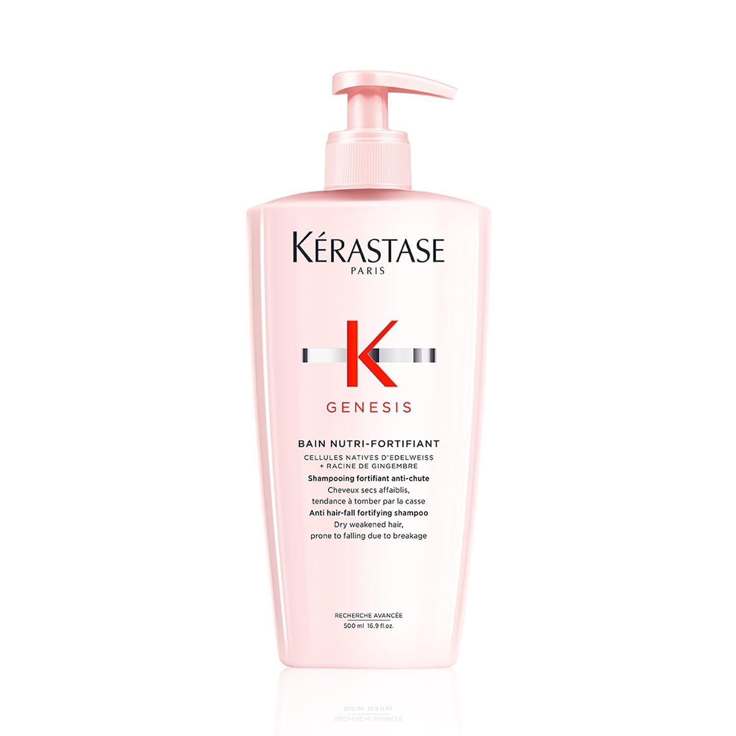 Kérastase | Genesis, Champú Fortificante, Anti-Caída y Anti Rotura, Para Pelo Débil y Seco, Bain Nutri-Fortifiant