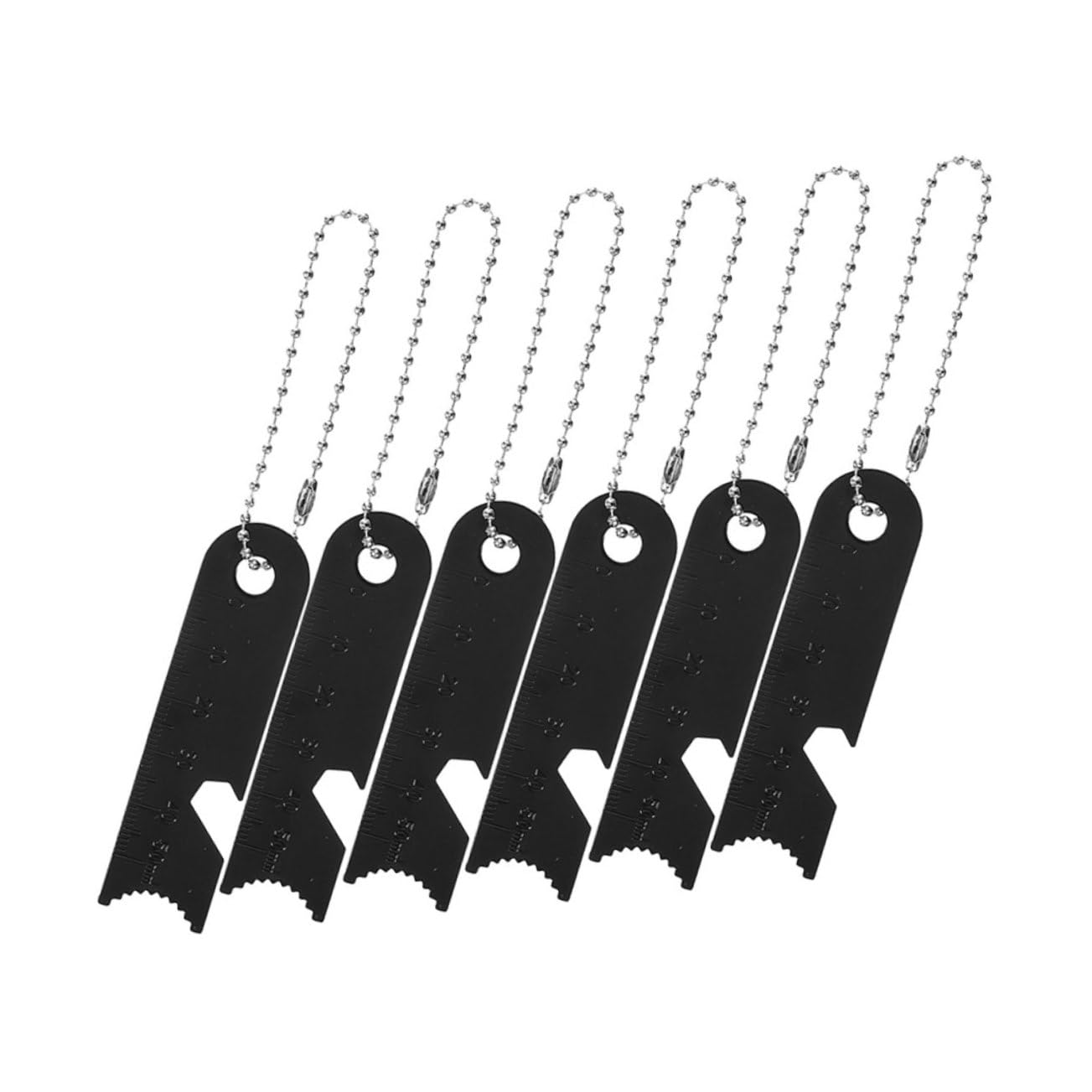 OSOLADY Multifunctional Fire Scraper Ruler Flint Fire Starter Tool for Campfires Hiking Survival Emergency Supplies