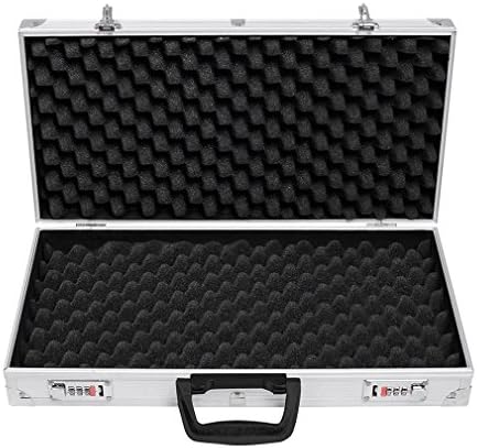 Kahrvip Aluminum Gun Pistol Handgun Lock Box New Framed Locking Hard Storage Carry Case