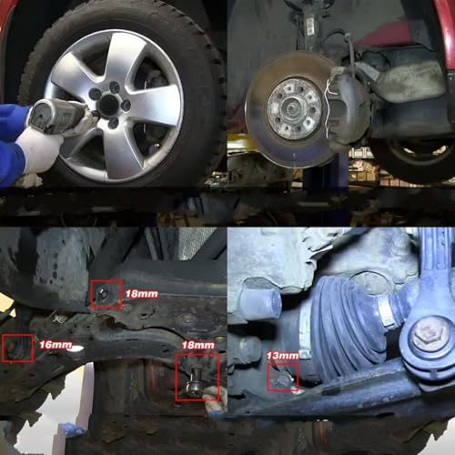 Kit de bujes de brazo de control delantero para VW Beetle con resistencia estructural 4