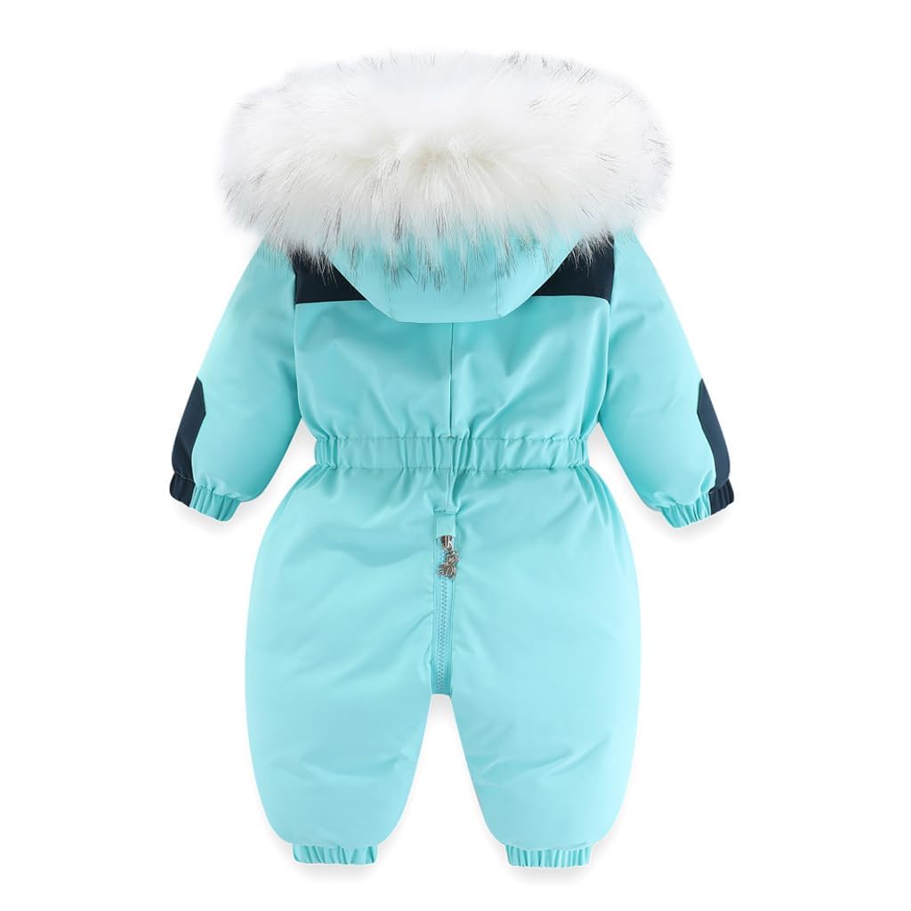 Tutine da neve per bambini impermeabili pagliaccetti giacche da sci in forma tuta per ragazzi tuta termica per ragazzi tuta da neve per bambini