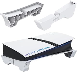 ZORBES® 2PCS Horizontal Stand Compatible with PS5 Pro/PS5 Slim Console, Base Stand Accessories Desk Support Mount for Play... Price In India
