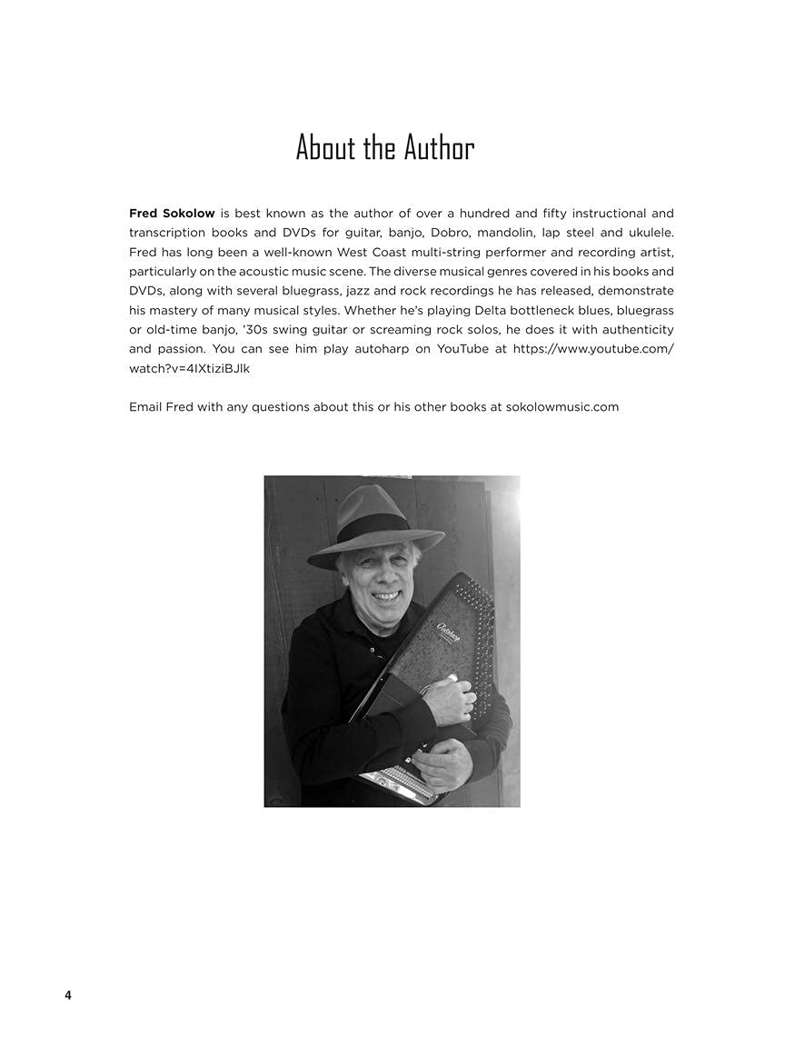 First 50 Songs You Should Play on Autoharp Beginner Autoharp Songbook | Folk, Pop and Classic Tunes with Chords, Lyrics and Strumming Guide | Hal Leonard Sheet Music