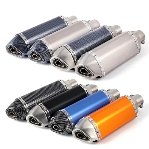 Tubo de Escape para Scooter Yamaha NVX 155 de Acero Inoxidable 2016-2018 4