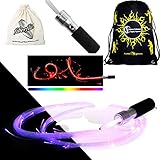 Diese Peitsche wird mit einem Flames N Games Kordelzug geliefert, damit du deine Schlüssel und Brieftasche auf deinem Rücken sicher aufbewahren kannst, während du deine Peitschenzüge übst. Diese hochwertige strapazierfähige Tasche ist einzigartig in Flames N Games Produkten!