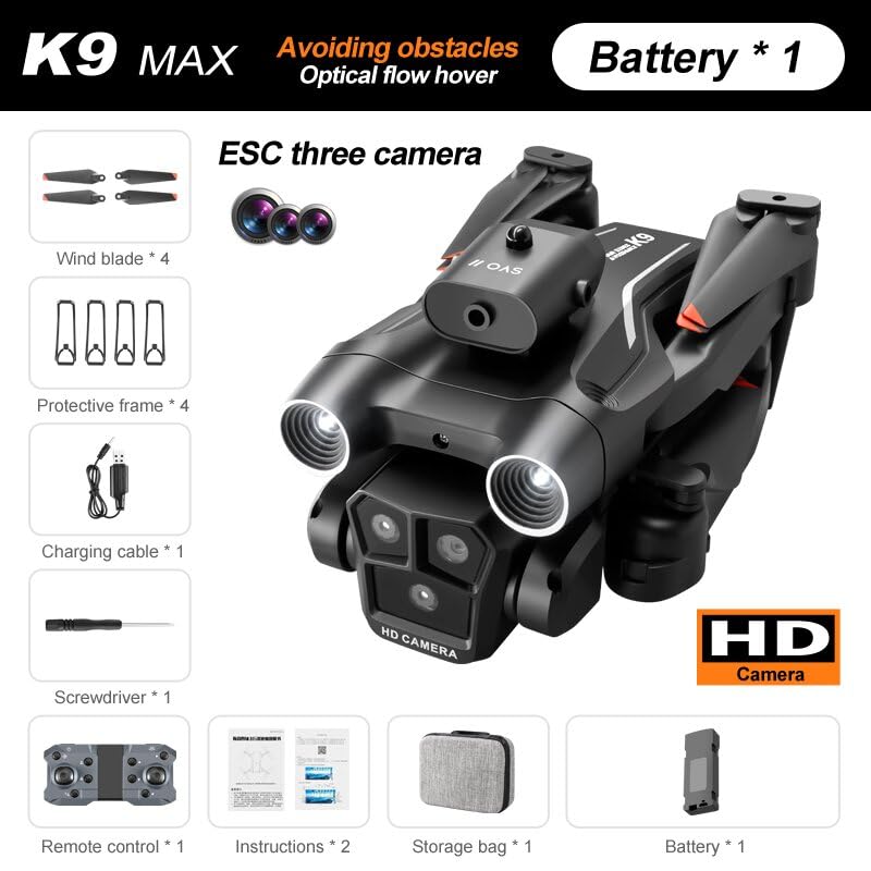 Take Your Aerial Photography to New Heights with the K9 Max Drone!