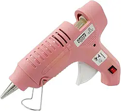 Pistola De Cola Quente Profissional C/Botão 40w Bivolt + 10 Bastões de 30cm Colagem Rápida Cola Manual Ferramenta de Colagem Adesivo Quente Bastão de Cola Colagem Profissional