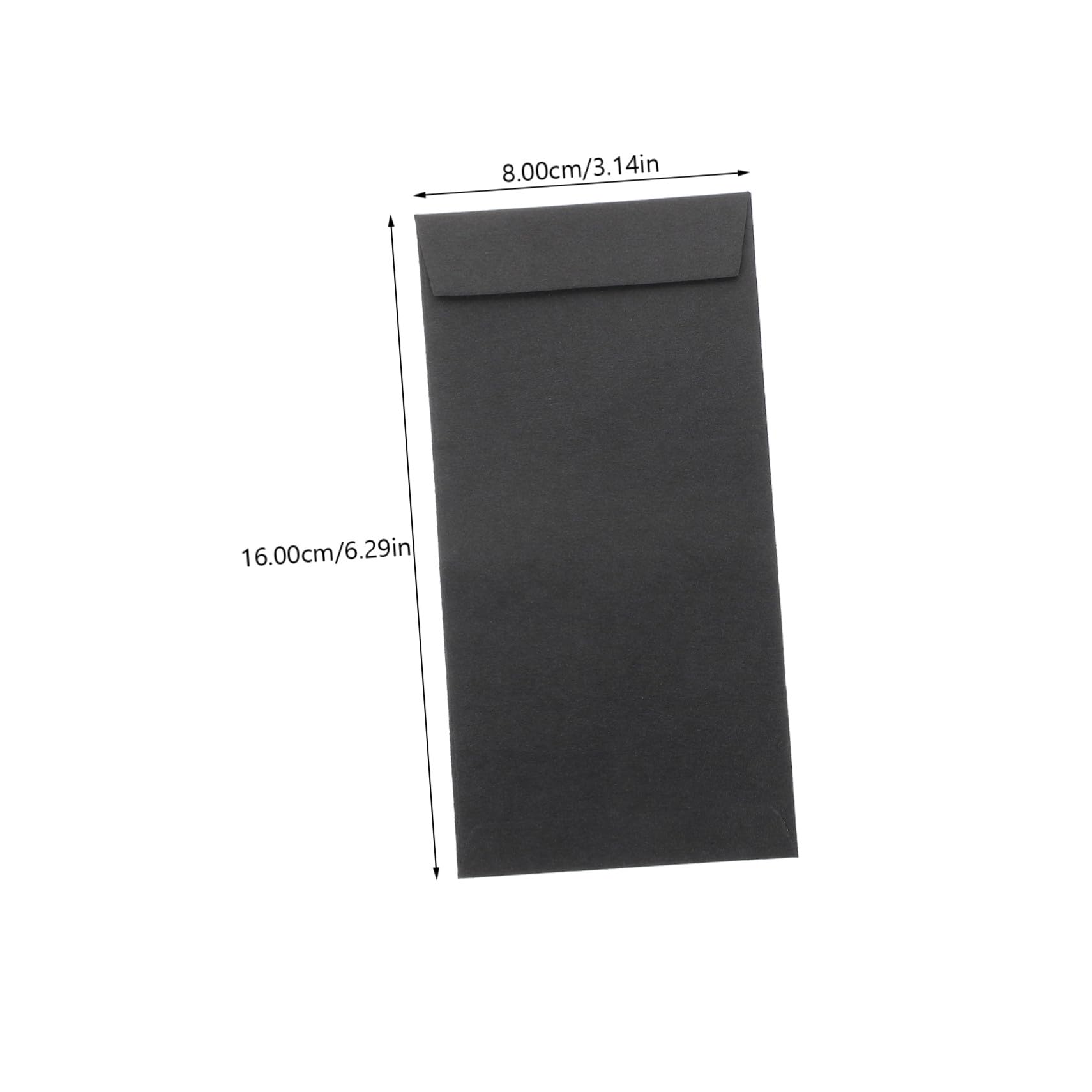 NOLITOY Enveloppes Autocollantes Pour Espèces 120 Pièces En Papier Couleur Noire, Dimensions Standard, Multifonction Pour Budgets Et Épargne, Usage Quotidien Et Voyages
