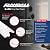Q-Lon Foam Kerf Weather Stripping for Doors 3 Piece Set -1 PCS 36" x 2 PCS 84" (White)