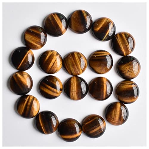 Piedra Tiger Eye natural de 20 mm redonda lote 24pcs decoracion hogar cristales naturales 2