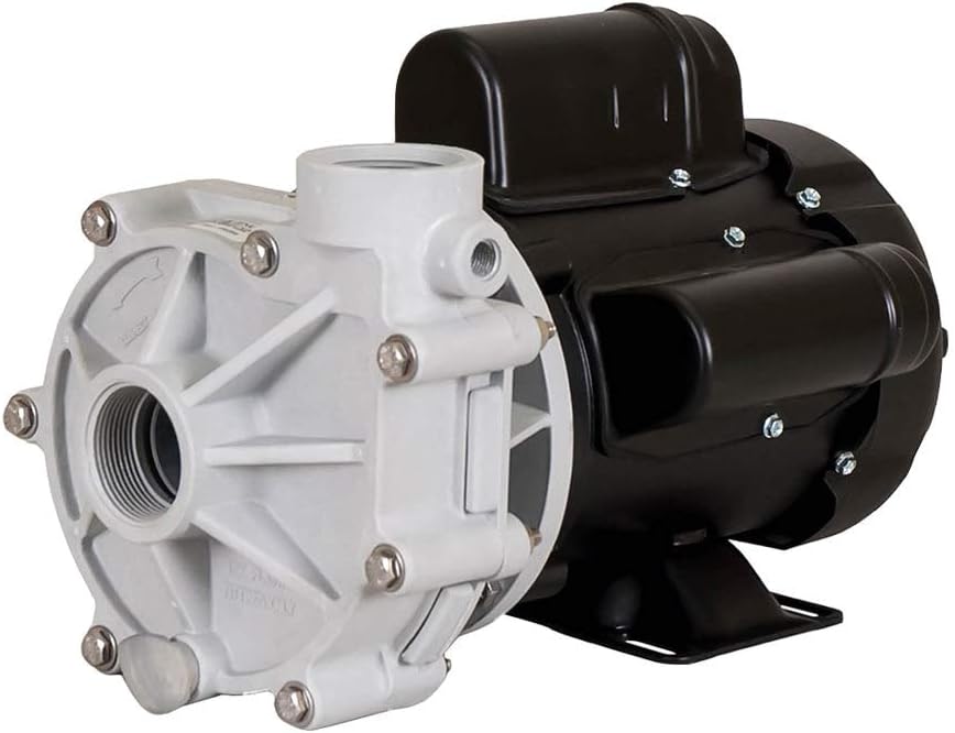 පැත්ත view of the Sequence 1000 Series Pump, showing the motor and pump housing from a different angle.