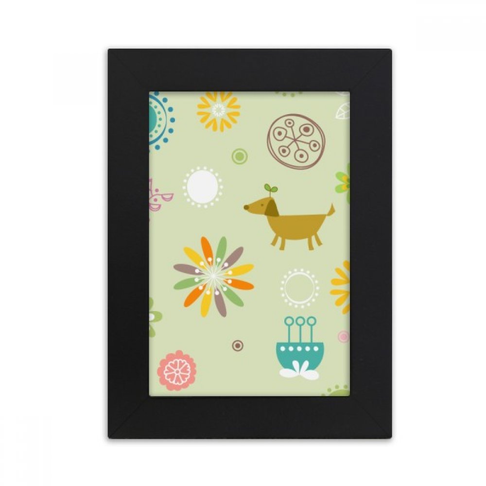 Cadre photo de bureau style frais contre les espaces ternes pour photo 4x6