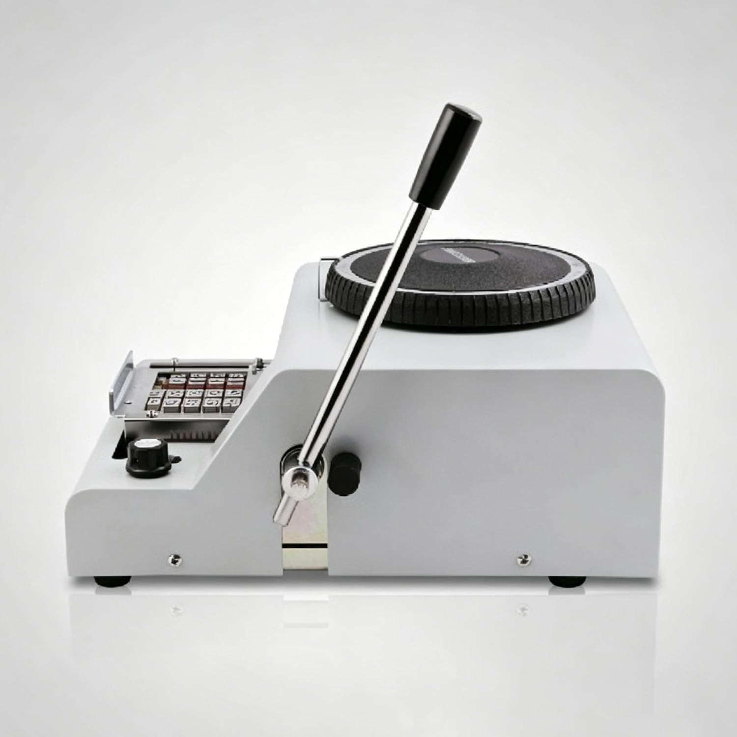 XueFulxion 72 Character Manual Dog Tag Embossing Stamping Machine