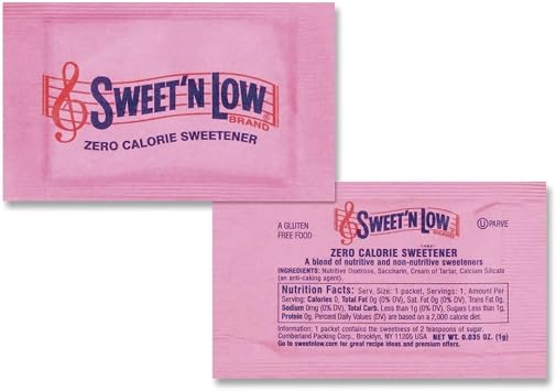 Sweet N Low Sugar Substitute Packets
