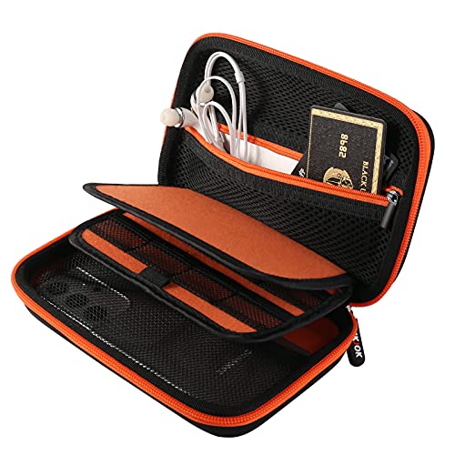 Diabetic Supplies Organizer Bag Travel Case For Blood Sugar Test Strips, Glucose Meter, Lancets, Lancing Device, Insulin Pen, Needles, Syringes, Alcohol Wipe, Hard Shell Diabetes Testing Kit Case #TOP2
