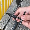 Chiluxendo Outil Velo, Outils Demonte Maillon Chaine, Nettoyeur Réparation de la Chaîne de Vélo, Derive Chain Riveter, Professional Removal and Installation Tool, pour Road Mountain Bike #3