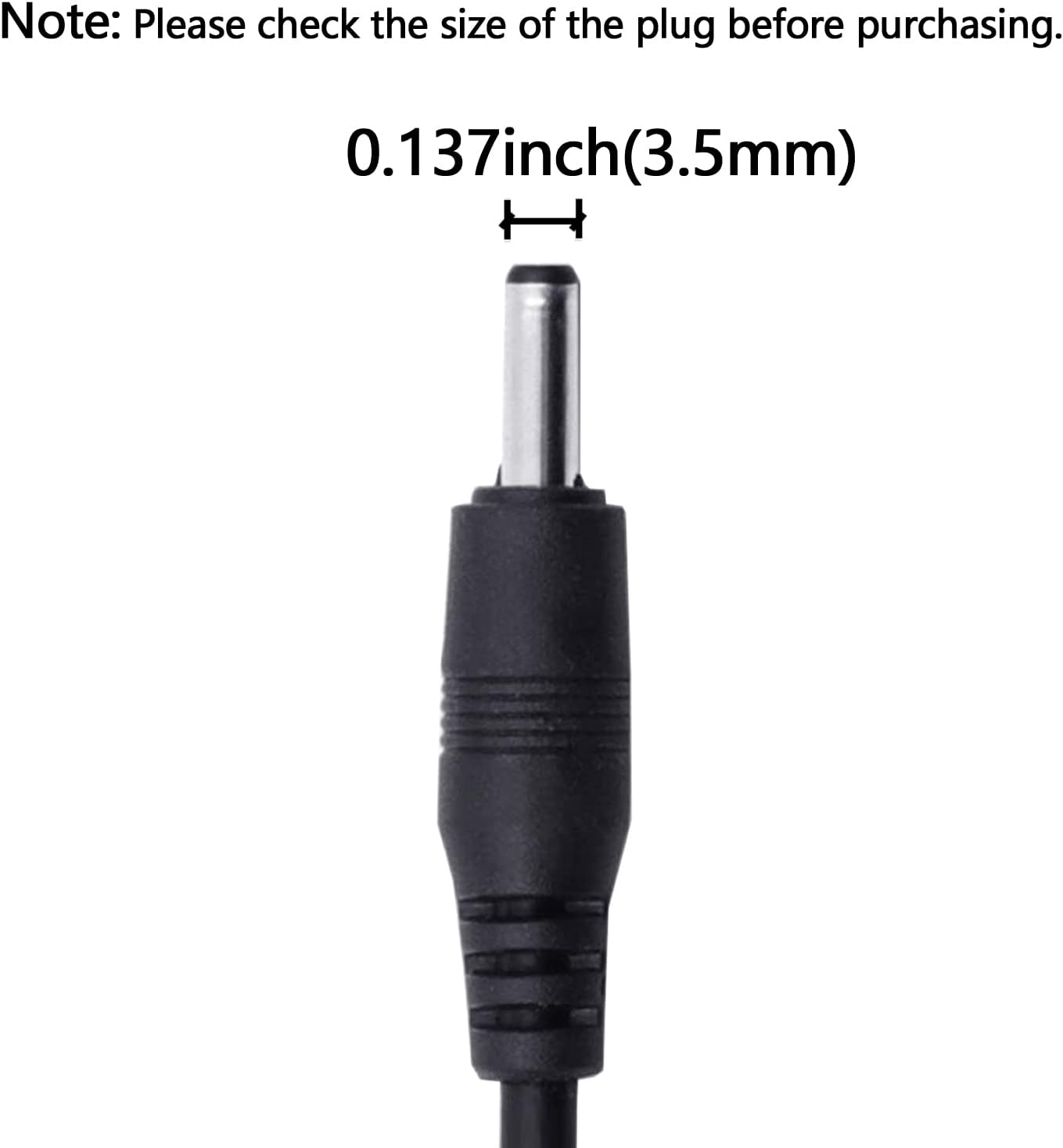 Boda Moon Lamp Charging Cable, USB Cable Compatible for BRIGHTWORLD/HYODREAM/SEGOAL/Mydethun/Balkwan LED 3D Star Light (USB DC3.5) image 2