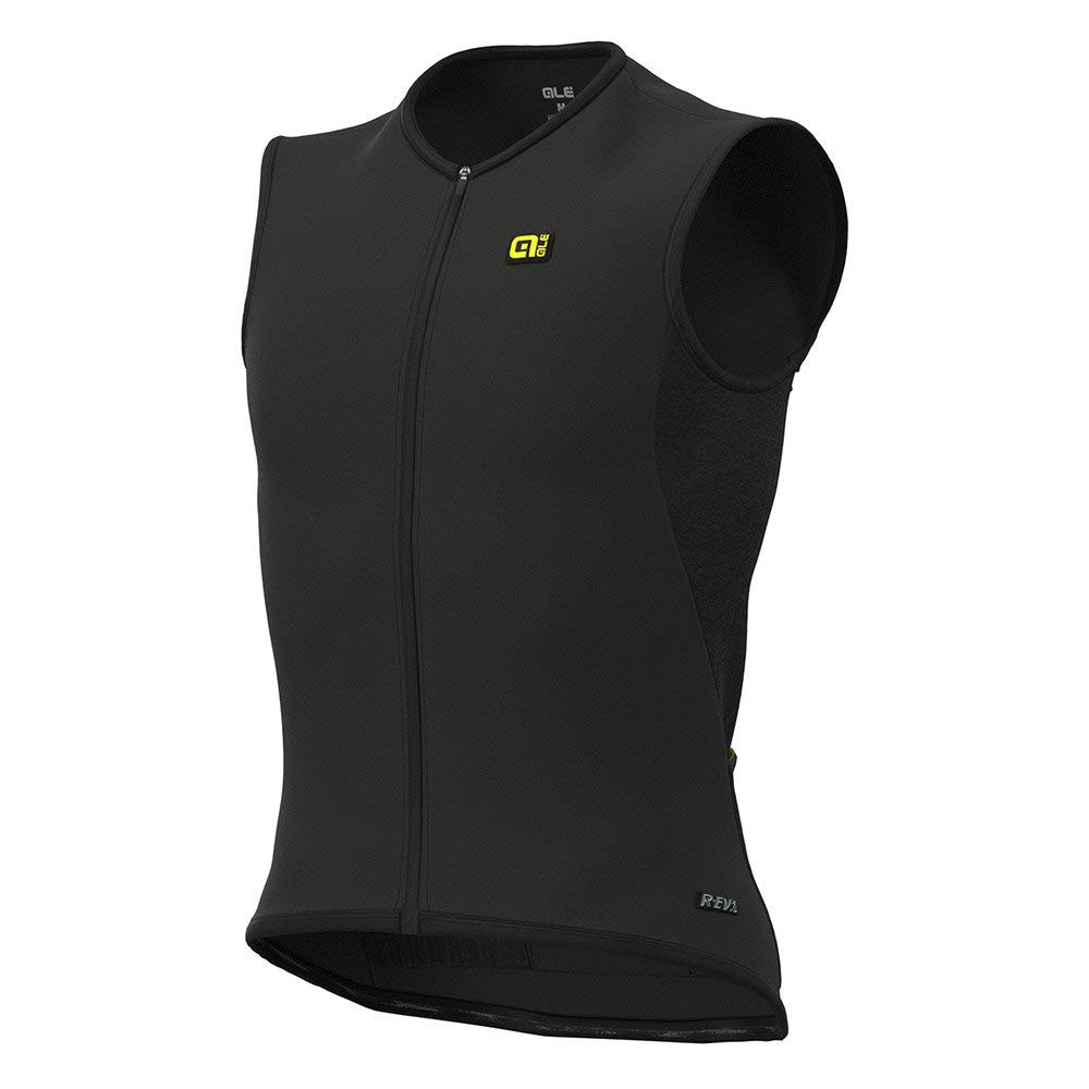 Alé Cycling Men's R-EV1 Thermo Gilet, Black, X-Small
