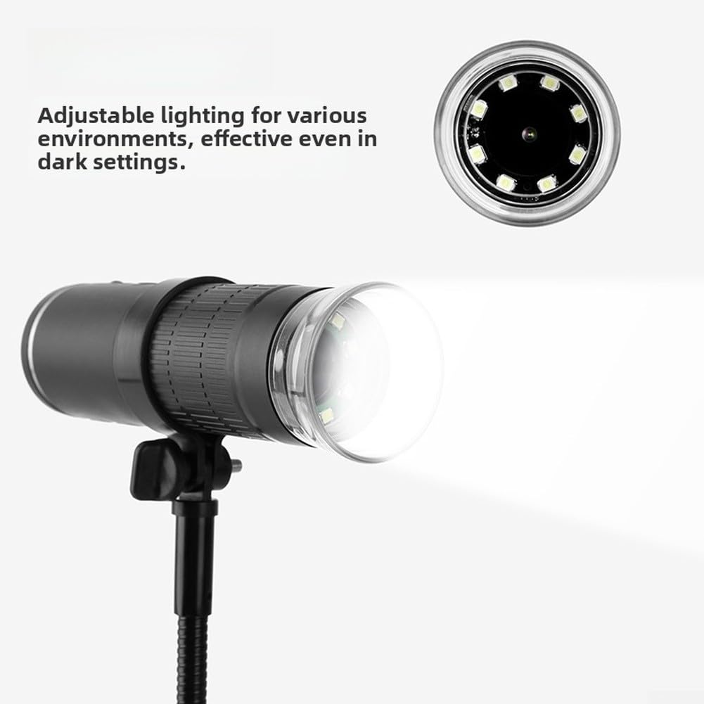 WiFi-Mikroskop, 1000 x HD 1080P mit LED, für Telefon-Leiterplatten-Inspektion