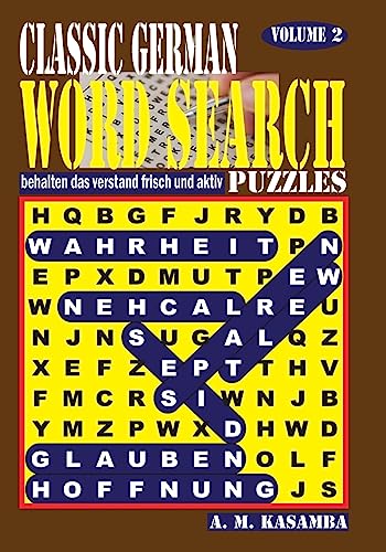 CLASSIC GERMAN Word Search Puzzles. Vol. 2 (German Edition)