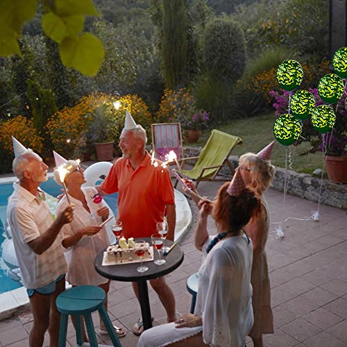 100Pcs Camouflage Balloons - 12" Latex Balloons For Hunting Themed Party Military Celebrations, Outdoors Picnic Party, Baby Shower, Birthday Supplies #TOP2