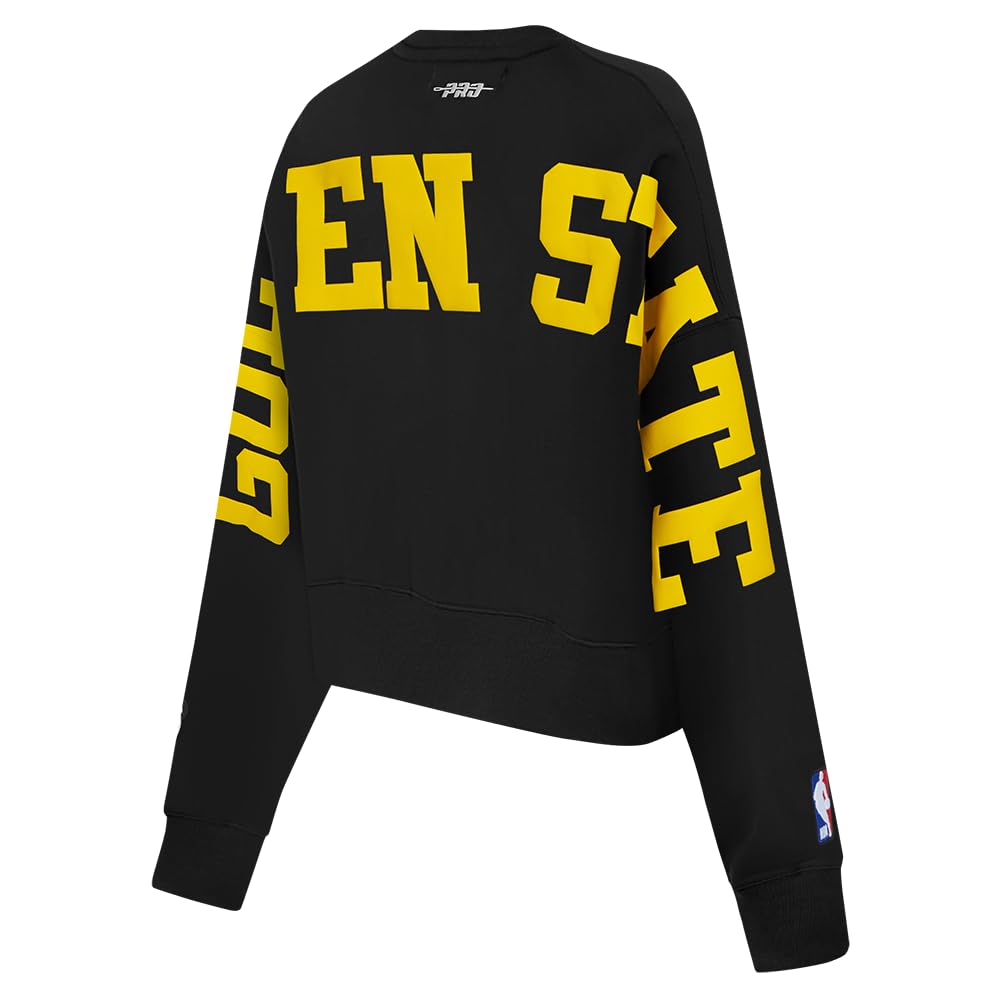 Pro Standard Damska bluza NBA Wingspan W FLC Crewneck Bluza, czarna, XL, Czarny, XL